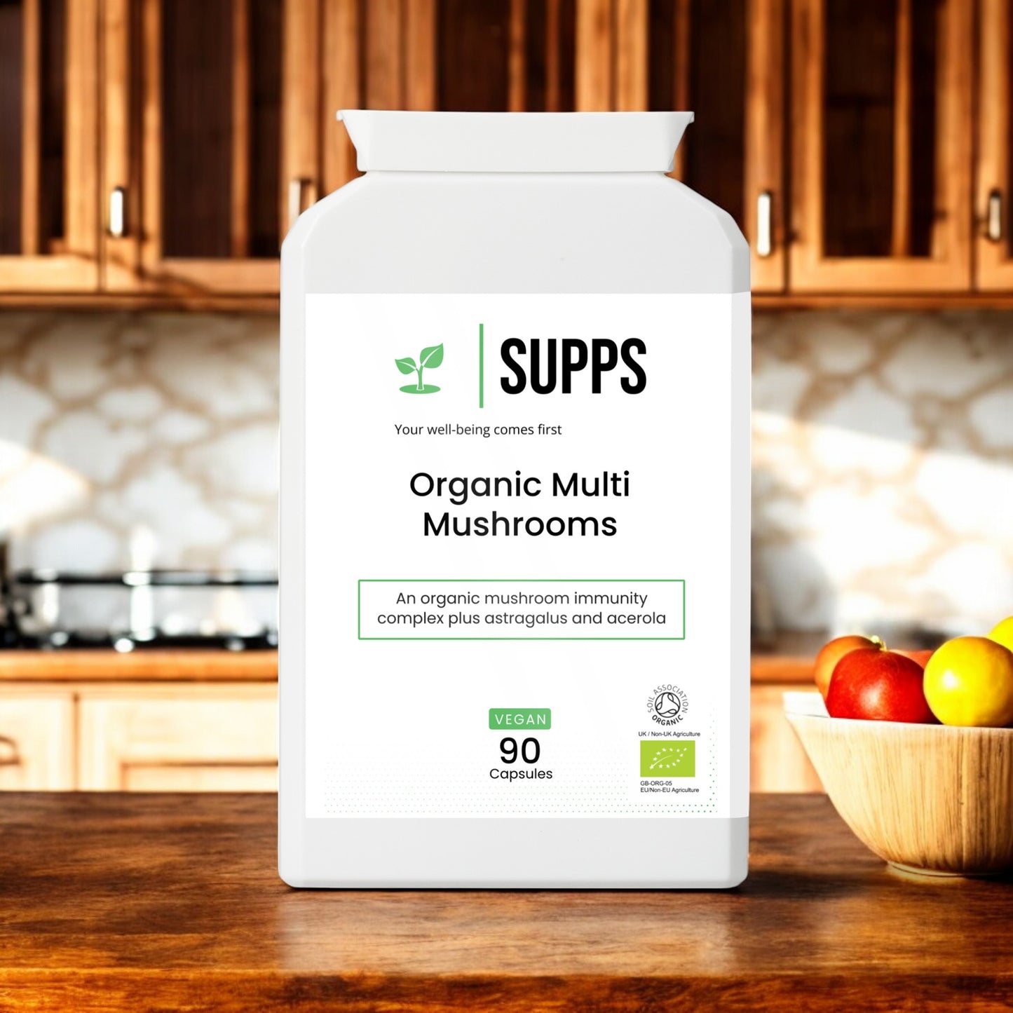 Organic Multi Mushrooms Supplement