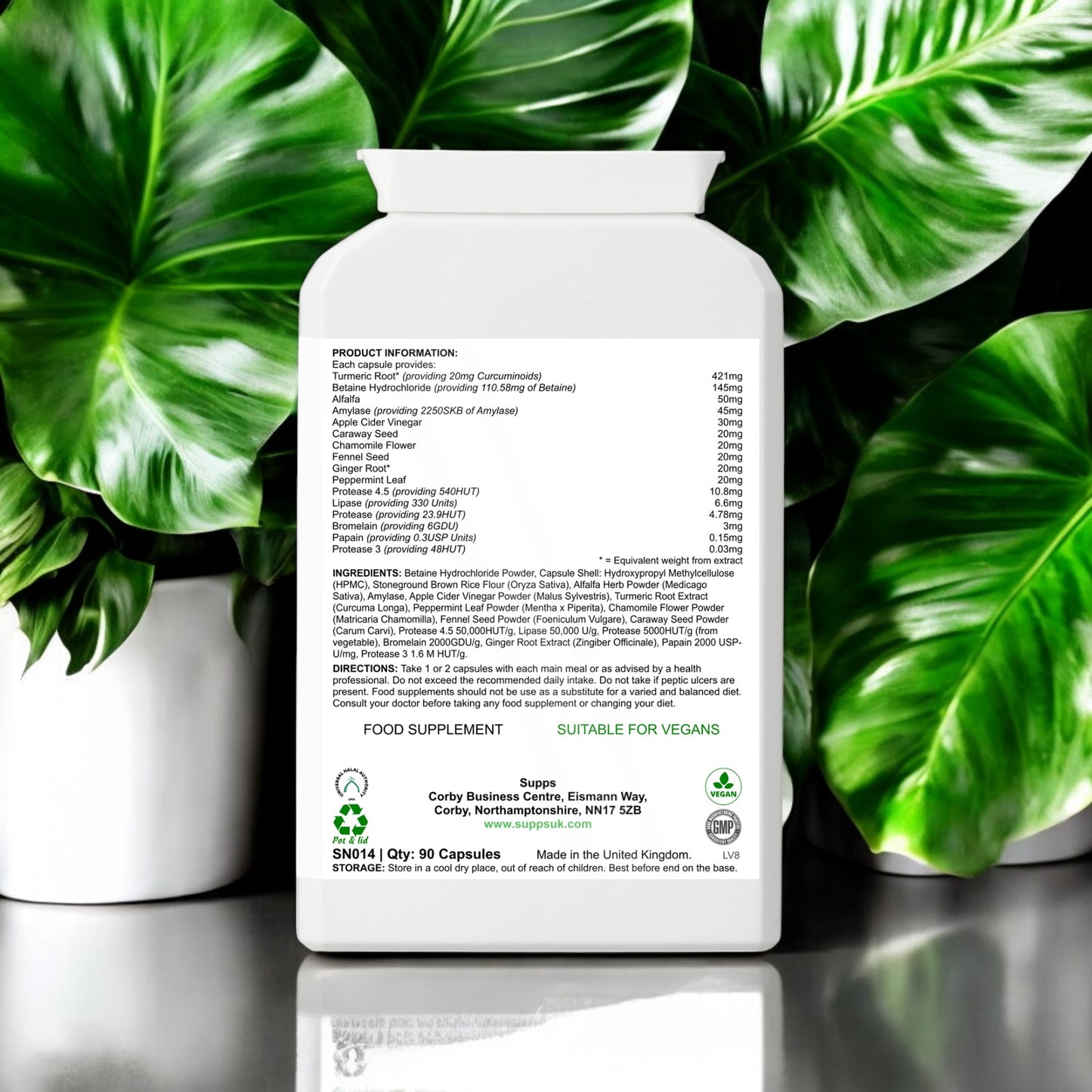 Plant Digestive Aid, Plant Power