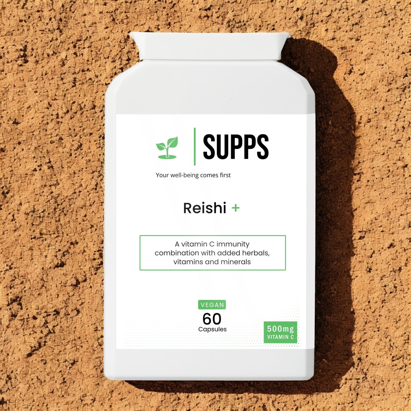 Reishi + - A powerful immunity combination of vitamin minerals and reishi mushroom