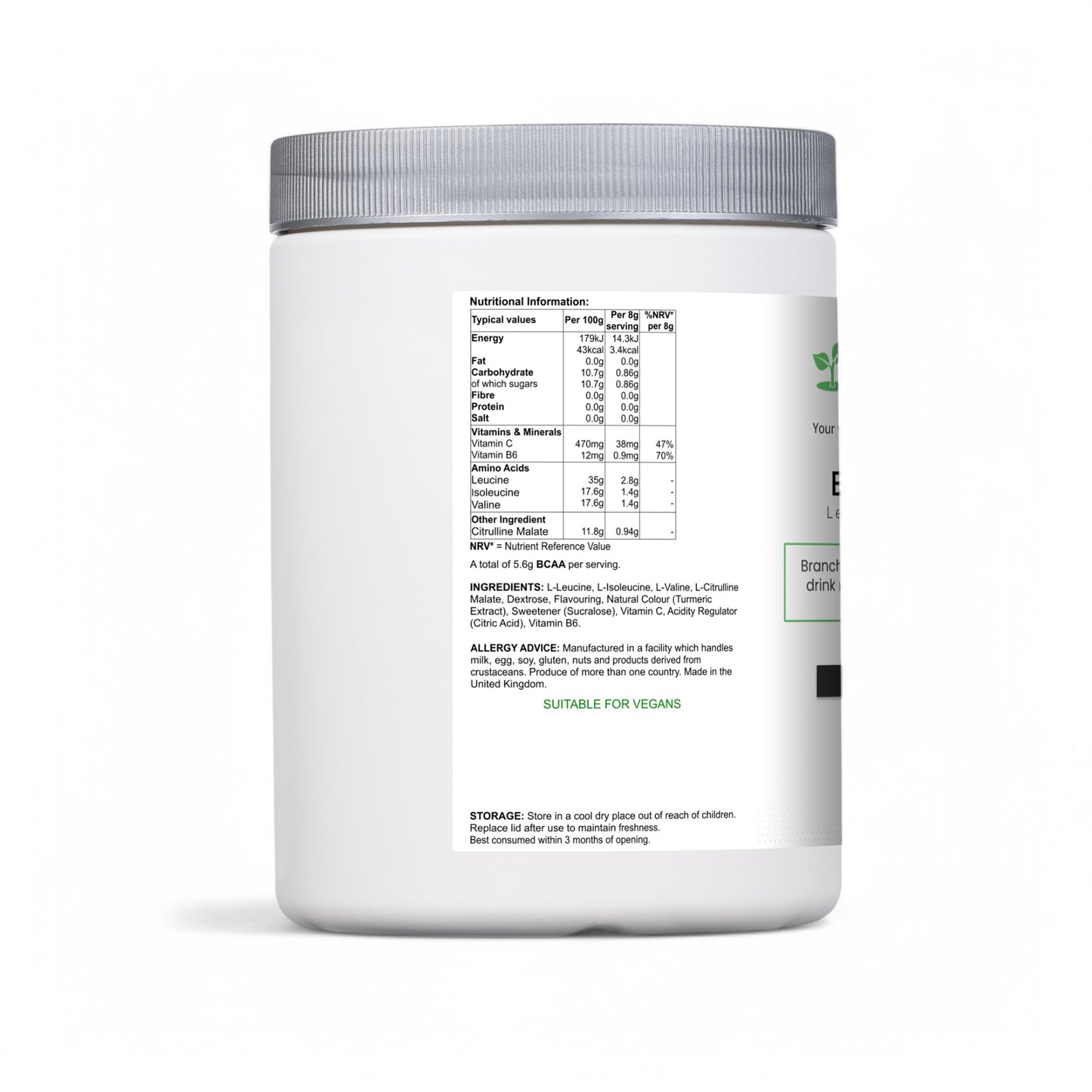 Exercise Plus - (lemon and lime flavour)