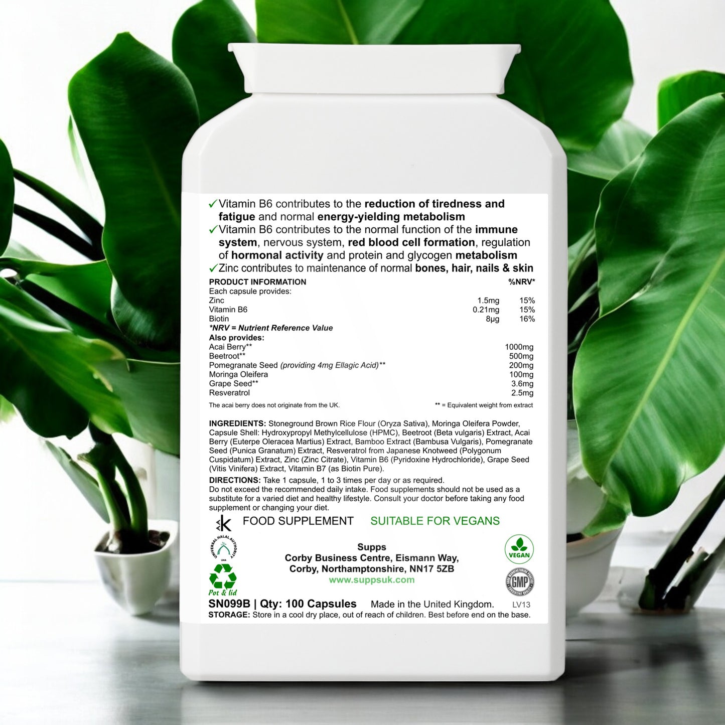 Immunity Defence - High-potency Brazilian acai, supporting immune function