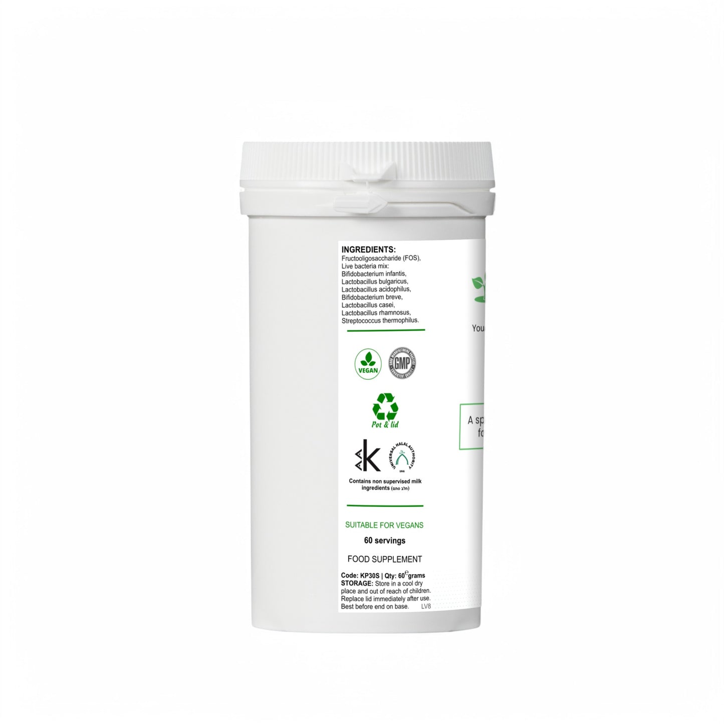 Live Cultures - Good Bacteria for Children