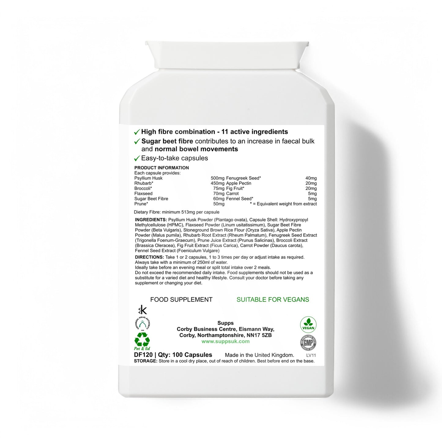 Natural Fibre Collagen - Dietary Supplement