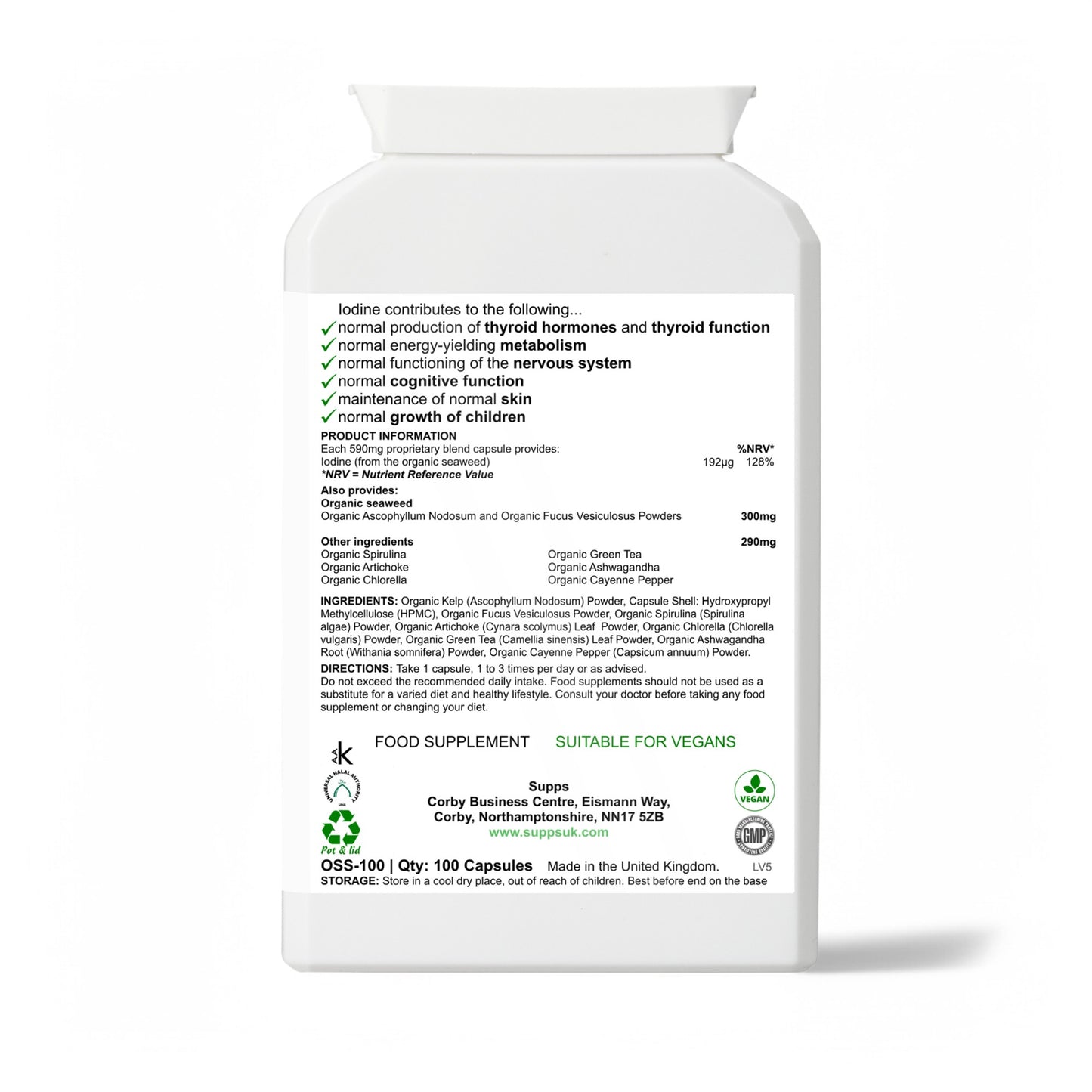 Organic Seaweed Supplement