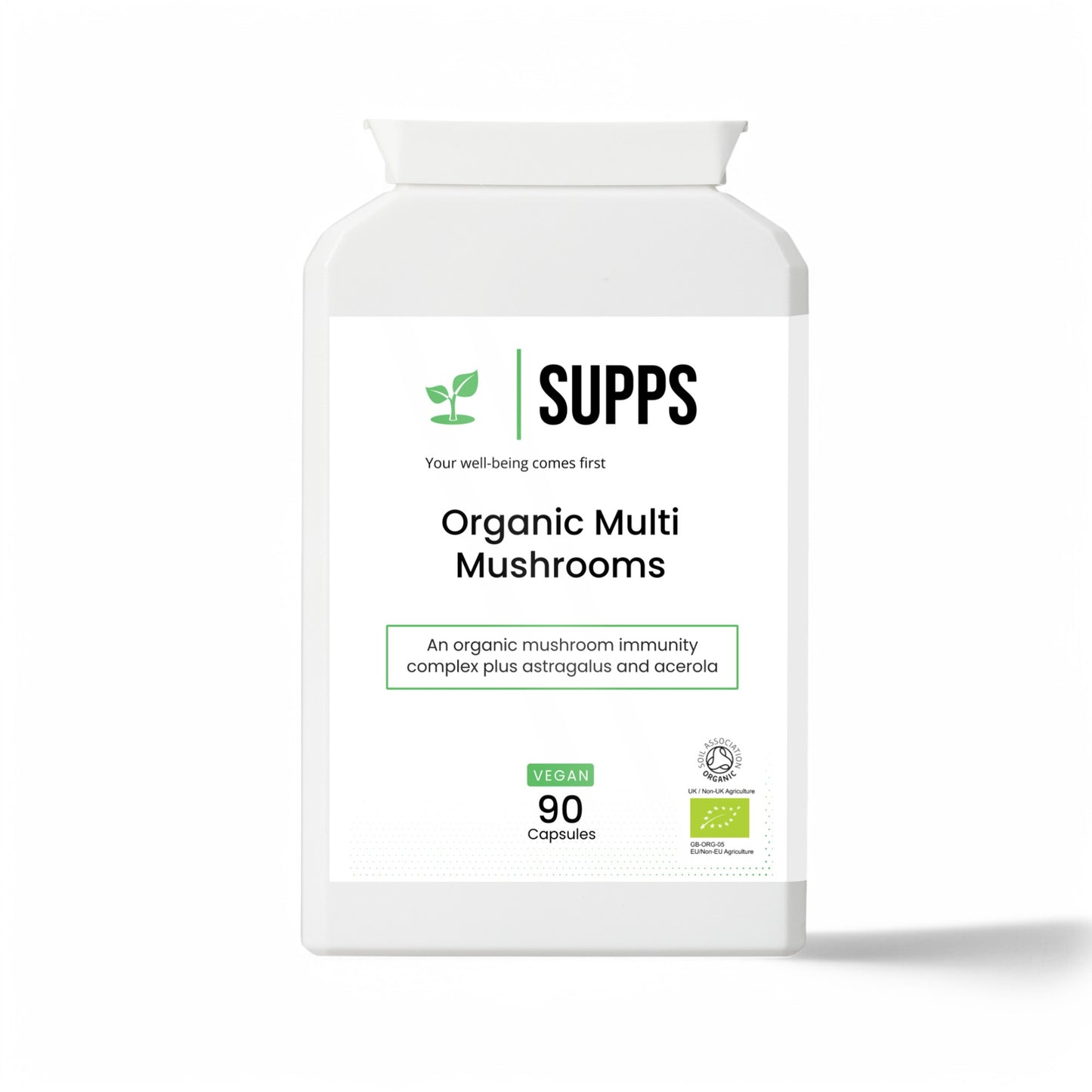 Organic Multi Mushrooms Supplement