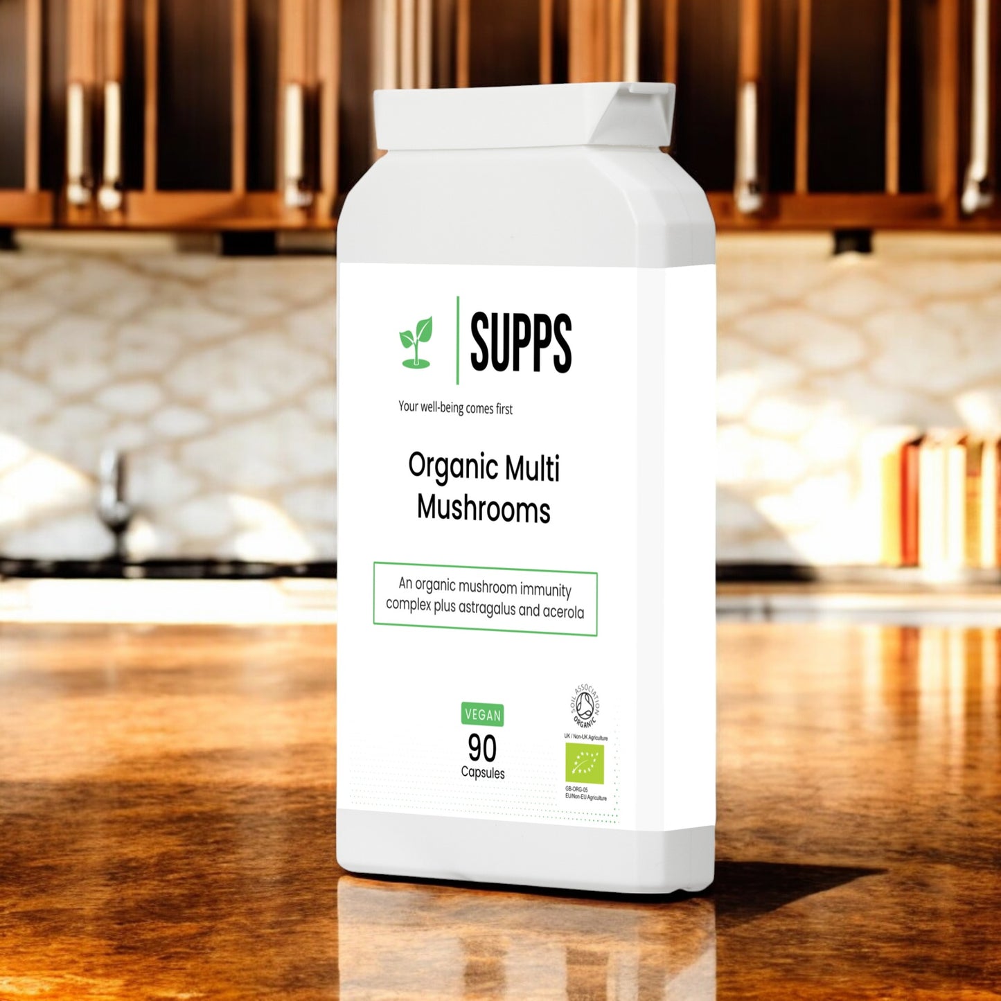 Organic Multi Mushrooms Supplement