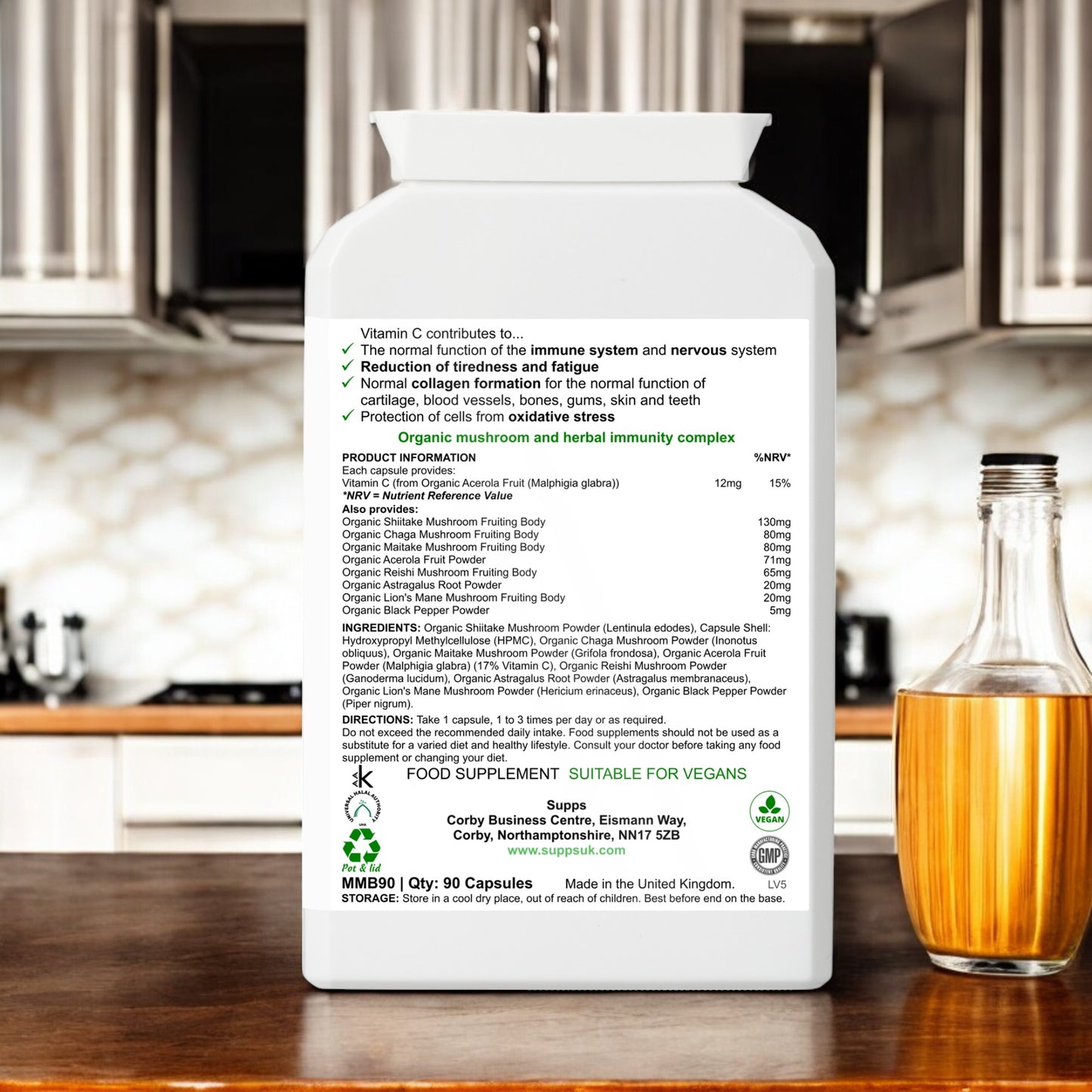 Organic Multi Mushrooms Supplement