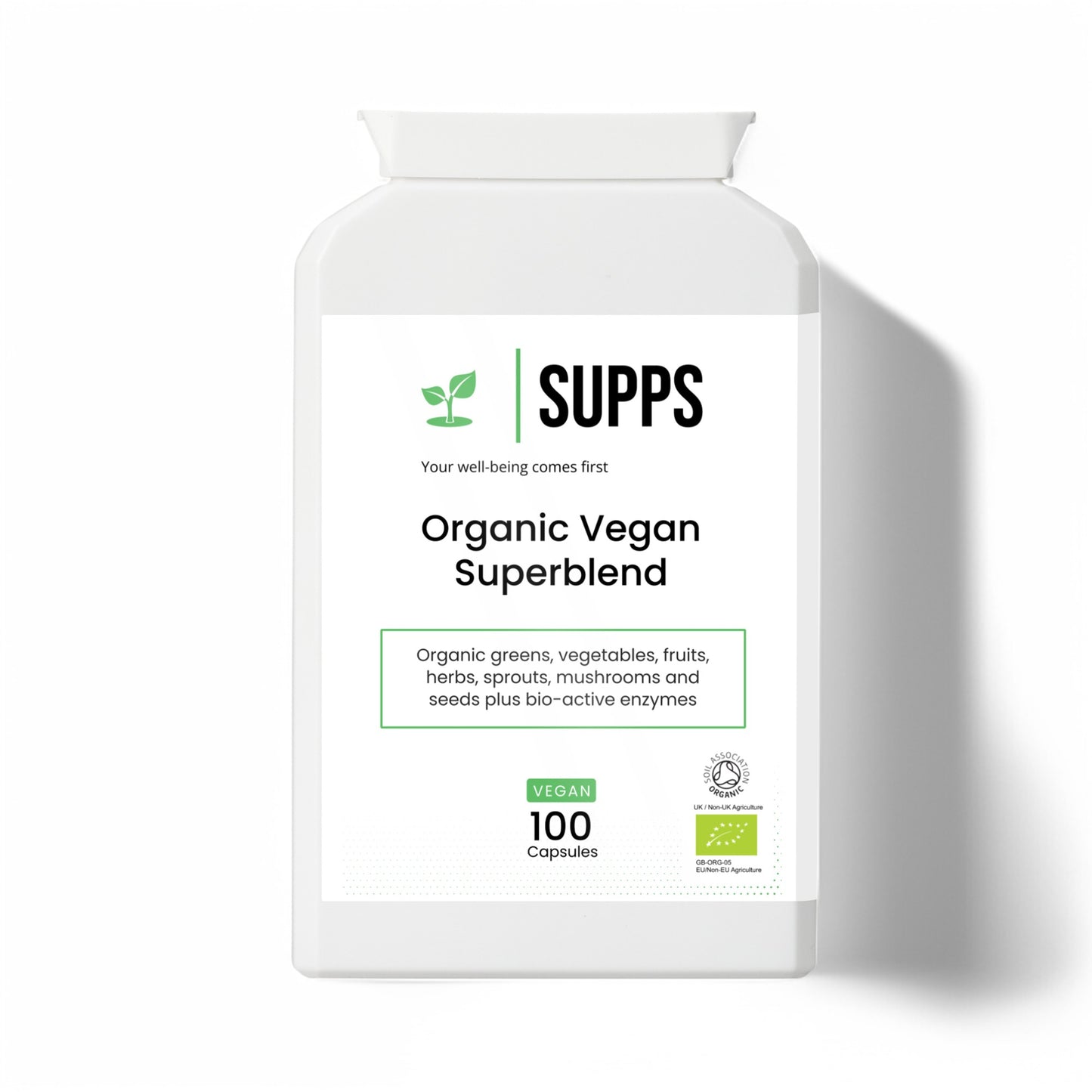 Organic Vegan Superblend Supplement