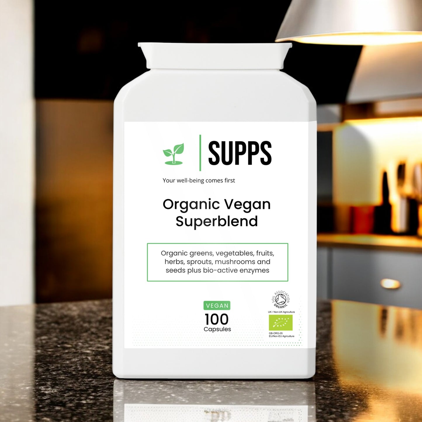Organic Vegan Superblend Supplement