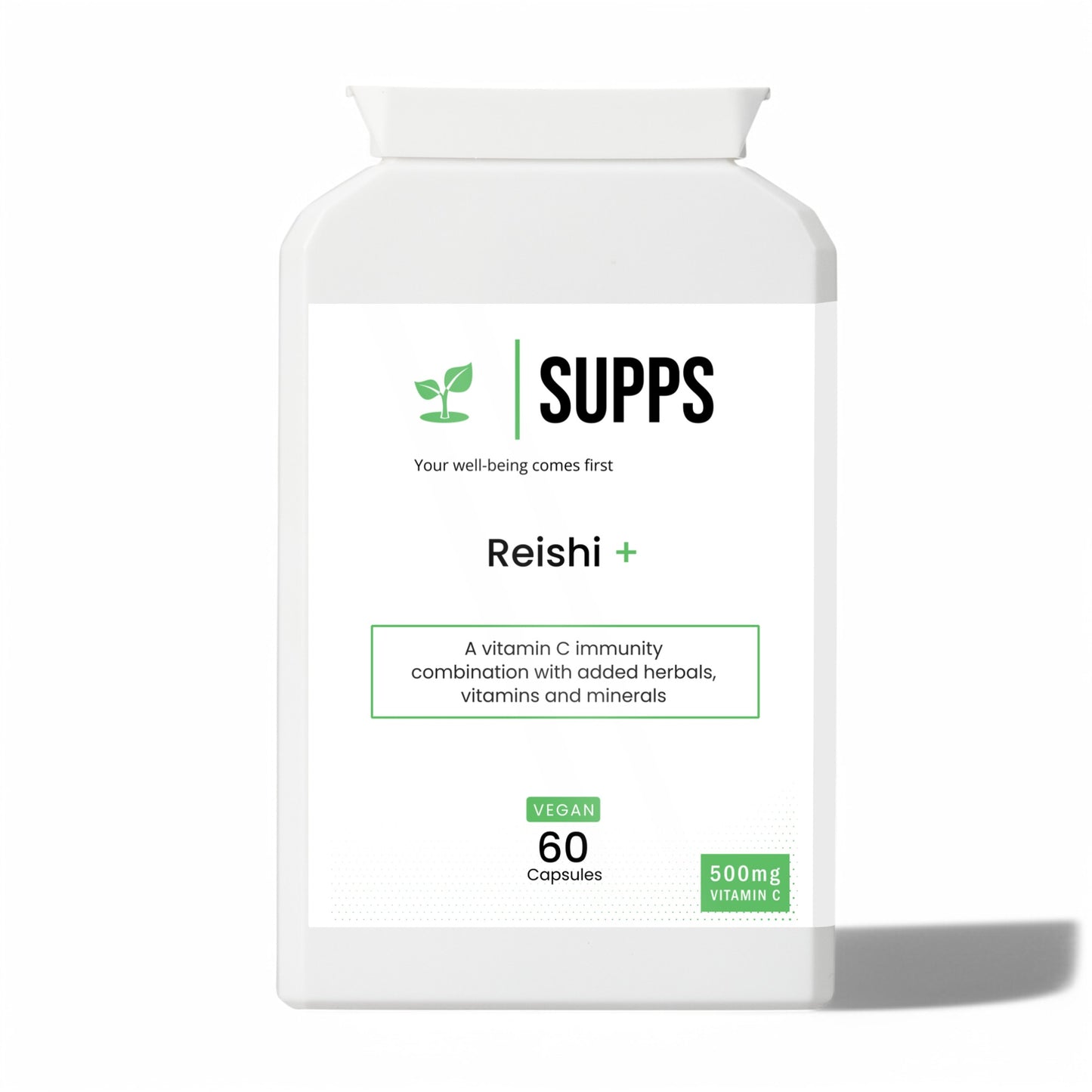 Reishi + -  A powerful immunity combination of vitamin minerals and reishi mushroom
