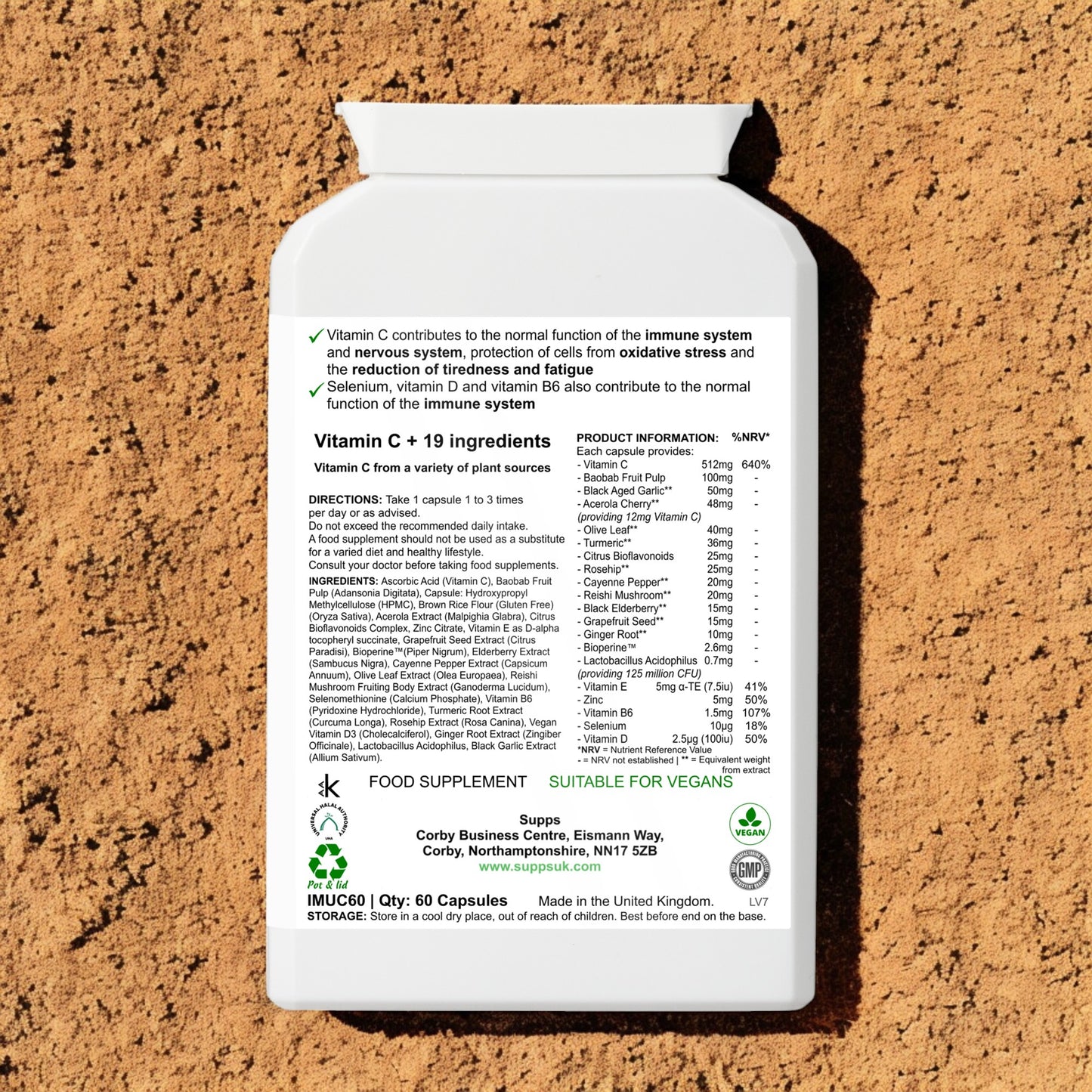 Reishi + -  A powerful immunity combination of vitamin minerals and reishi mushroom