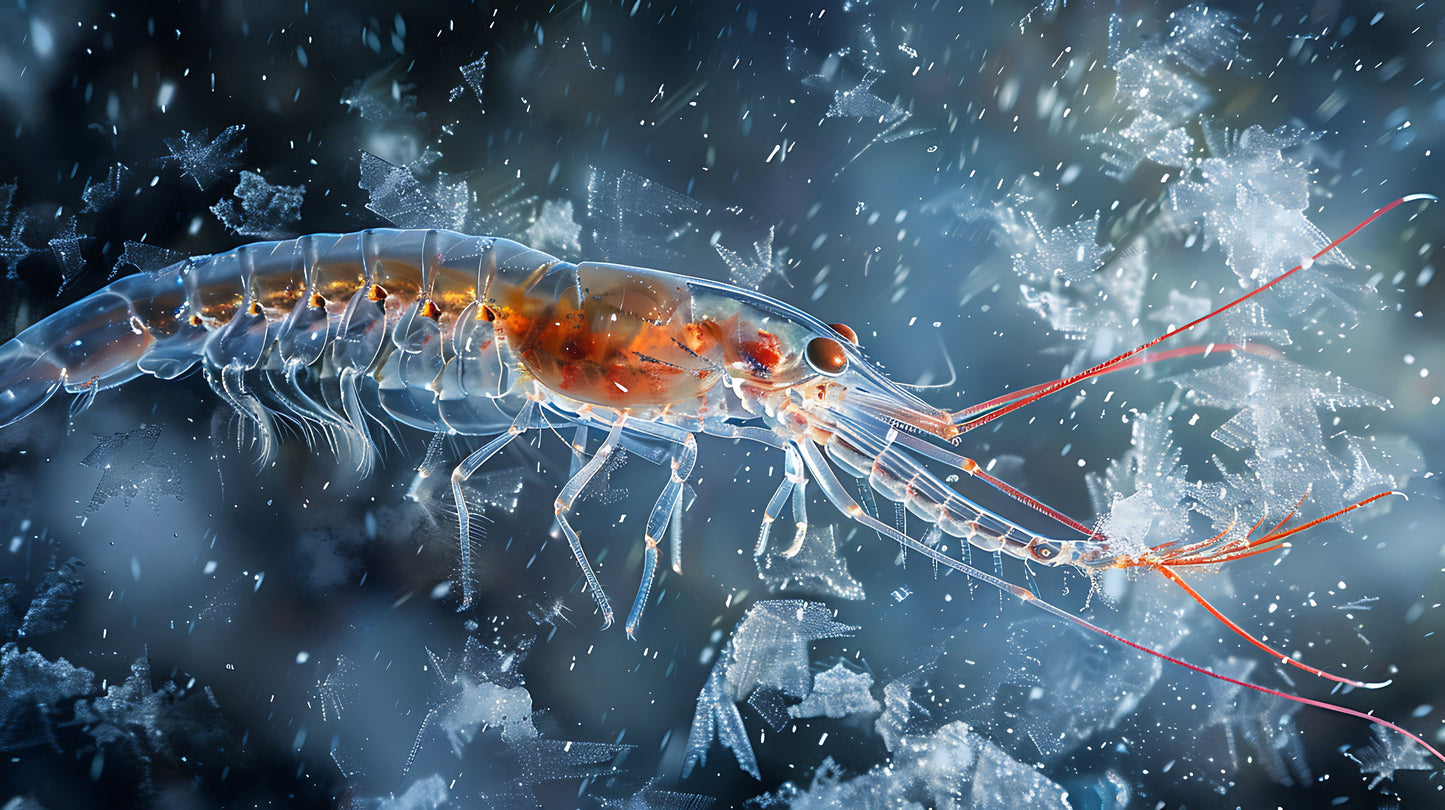 Krill Oil Omega 3 - Antarctic Krill oil capsules - 500mg